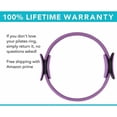 thumbnail image 3 of Pilates Ring Unbreakable Fitness Magic Circle for Toning Thighs, Abs and Legs, 3 of 7
