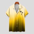 thumbnail image 2 of HKEJIAOI Chemise Boutonnée pour Hommes - T-shirt Classique à Manches Courtes Tendance pour Hommes, 2 of 5