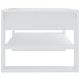 thumbnail image 2 of vidaXL Coffee Table White 102x55x45 cm Engineered Wood, 2 of 4