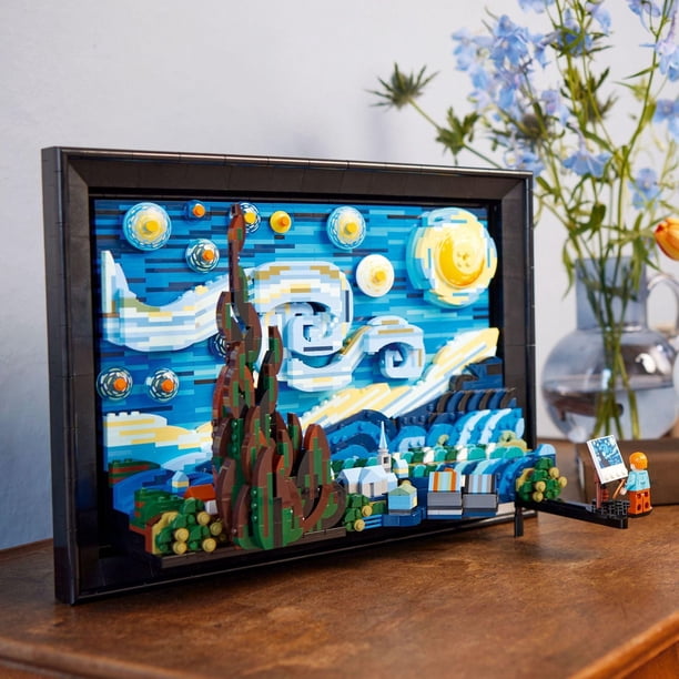LEGO Ideas Vincent Van Gogh The Starry Night - 3D Puzzle Building
