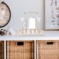 thumbnail image 1 of HEALEEP Plastic Cup Draining Rack Baby Bottle Drying Rack For Kitchen 1Pack Back to School, 1 of 7