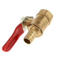 thumbnail image 1 of mmirethe Various Type Ball Valve Threaded Brass Ball Valve 12mm 8mm Red 5Set, 1 of 6