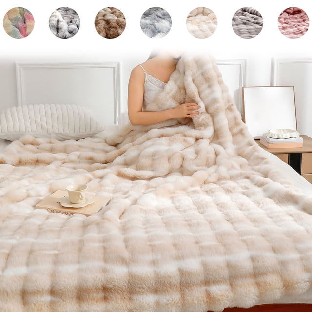 Sentmoon Couverture de Canapé Couverture d'Automne Couverture en Molleton Douce Couche Chaude et Douce Double Face Toutes Saisons Couverture de Couleur Unie