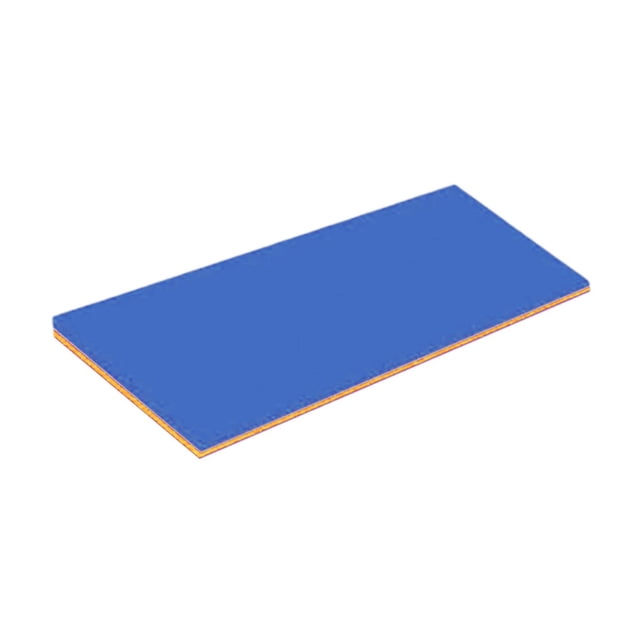 S SERENABLE Water Floating Mat Floating Raft for Pool Kids Drifting Mattress for Outdoor Blue Orange