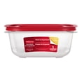 thumbnail image 2 of Rubbermaid 14.66-Cup EasyStore Square Food Storage Container with Lid, 2 of 6