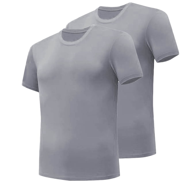 Timegard Shirts for Men Crewneck Breathable Sleeveless Athletic Muscle Tee Causal Workout Tank Top
