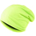 thumbnail image 2 of Chapeau Chaud Hiver Coton Mélangé Ski Hiver Automne Bonnet Chaud Bonnet Lisse, 2 of 3