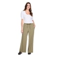 thumbnail image 2 of George Women's Pull-On Wide Leg Pant, 2 of 6