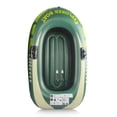 thumbnail image 2 of PVC Summer Fun Boat, Inflatable PVC Canoe with 3 Chambers and Double Valves Great Addition for Lakes Beaches or Rivers, 2 of 7