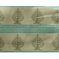 thumbnail image 4 of oneOone Georgette Viscose Fabric Chevron & Tree Block Print Sewing Fabric BTY 42 Inch Wide, 4 of 4