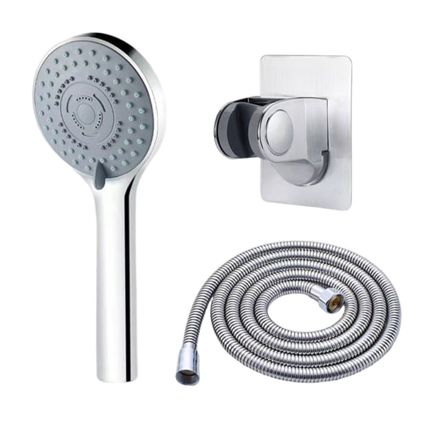 Pommeau de Douche Plastique Détachable Multi-modes Réglable Anti-Rouille Maison Intérieur Salle de Bain Électroplaqué Remplacement Pulvérisateur Haute Pression Arroseur Type5
