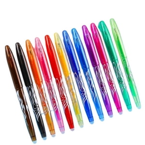 EGNMCR 12 Stylo à eau effaçable en boîte colorée 20ml couleurs stylos effaçables