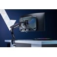 thumbnail image 3 of ASUS ROG Bras de Moniteur Ergo (AAS01) - Support de Moniteur avec Gestion des Câbles, Ergonomique, Pivotant, Pivotant, Hauteur Entièrement Réglable, Installation Propre sur Bureau, jusqu'à 39 Pouces*, 23lbs*, VESA 100x100, Ressort Mécanique, 3 of 5