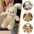 thumbnail image 2 of Cute Rabbit Doll Good Night Rabbit Sleeping Puppy Doll Carrot Apron Rabbit Doll Cotton Doll Gift, 2 of 7