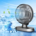 thumbnail image 3 of Usb Charging Cable,One on One New Usb Fan Three in One Desktop Office Desktop Shakeable Head Recirculating Fan Silent Charging Large Wind Fan Usb to Usb Cable, 3 of 5