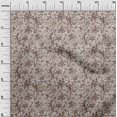 thumbnail image 3 of oneOone Polyester Spandex Brun Tissu Floral Rétro Couture Métiers Projets Tissus Imprimés par Yard 56 Pouces de Large, 3 of 5