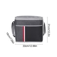 thumbnail image 3 of About 18L Capacity Picnic Insulated Ice Pack Portable Storage Waterproof Cloth+aluminum Film Lining Available In Multiple Colors, 3 of 6