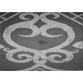 thumbnail image 1 of Ahgly Tapis Rectangulaire Lavable en Machine Intérieur Transitionnel Gris Foncé, 5 Pieds x 8 Pieds, 1 of 7