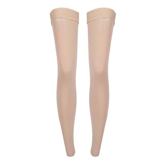 Chaussettes de Compression pour Femmes, Bas de Compression Chaussettes de Compression Bas de Compression pour Varices Bas de Compression Respirants Longs Élastiques Bas pour Femmes pour Varices