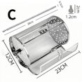 thumbnail image 2 of Dvruxg Panier de Rôtissoire pour Four Électrique, Panier de Four Extérieur, Rôtissoire, Friteuse à Air Chaud, Panier de Four, Cuiseur Vapeur en Fil, Cuiseur Vapeur pour Vêtements sur Pied, Unique à Rotation, Cage de Cuisson en Acier Inoxydable, 2 of 5