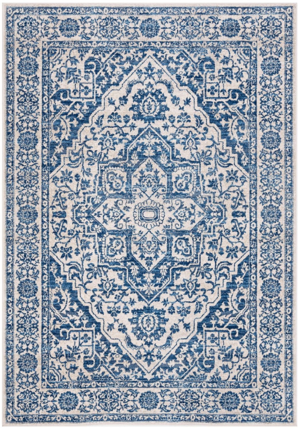 SAFAVIEH Brentwood Jaymz Floral Bordered Area Rug