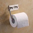thumbnail image 2 of Self Adhesive Toilet Paper Holder Stainless Steel Tissue Paper Dispenser Roll Towel Holder Rack, 2 of 5
