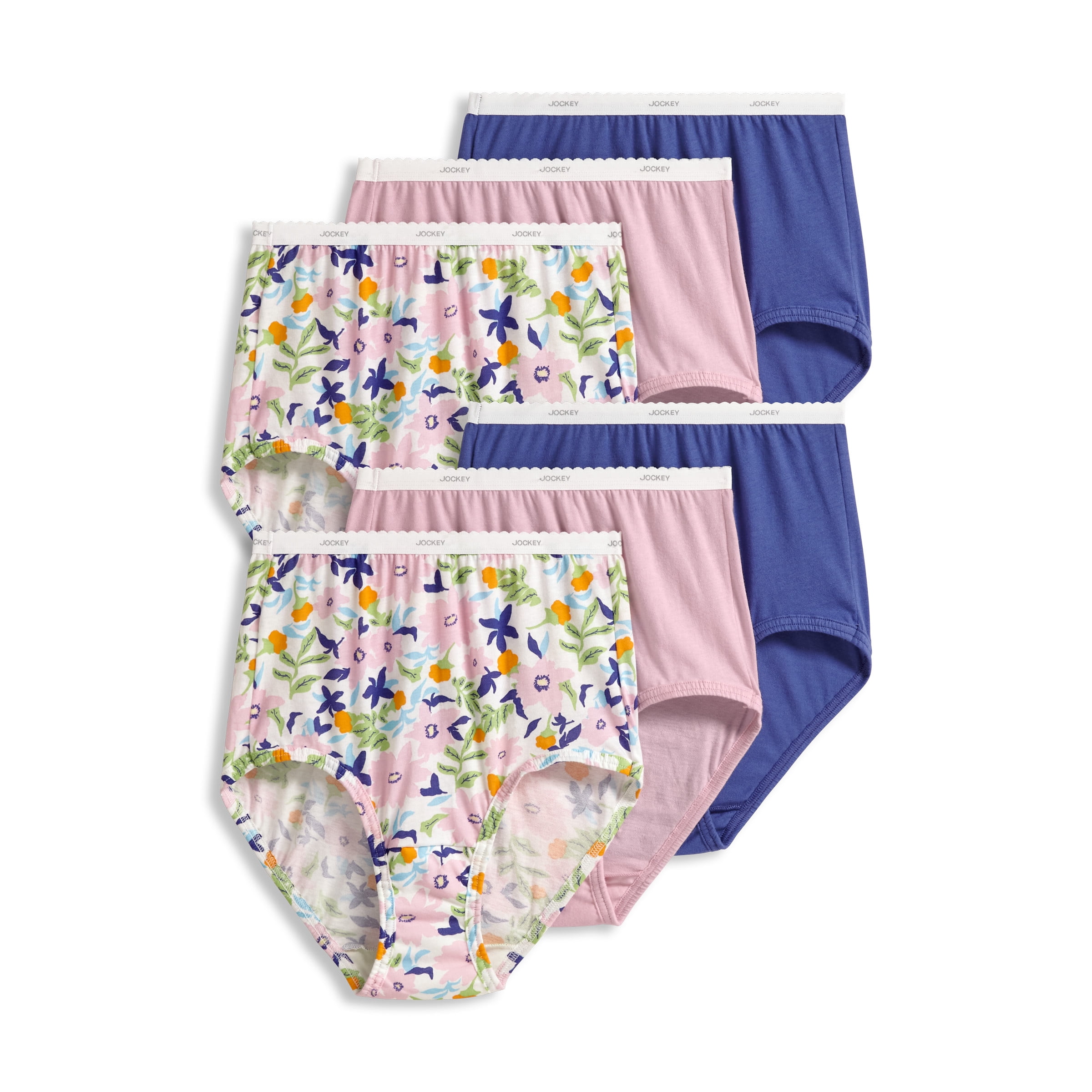 Jockey Culotte Classique Grande Taille pour Femmes - Lot de 6