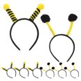 thumbnail image 4 of 8pcs Creative Bee Headband Bee Tentacle Hair Hoops Bee Party Favors Hair Accessory, 4 of 9