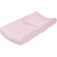 thumbnail image 1 of Housse de matelas à langer Gerber Baby Girls à pois rose clair, 1 of 2