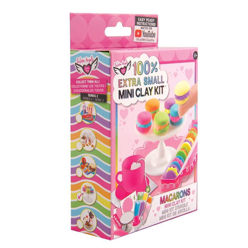 Fashion Angels 100% Extra Small Macarons Mini Clay Kit