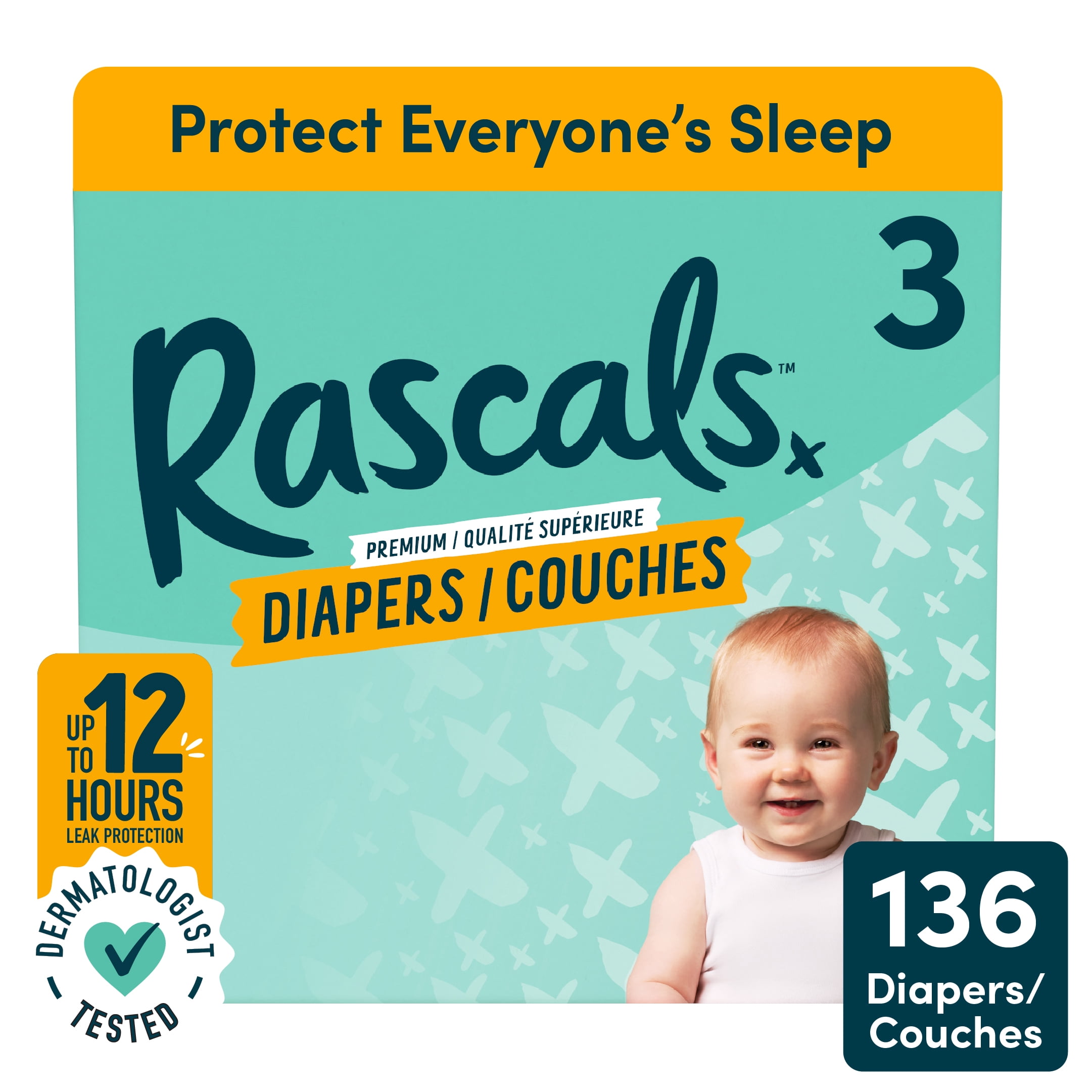 週刊誌 Rascal Rascals Premium Diapers, Size 7, 90 Count - Walmart.ca