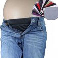 thumbnail image 3 of Amdohai 1Pcs Rallonge de Taille Élastique Pantalon Maternité Grossesse Ceinture de Taille, 3 of 8