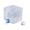 L, variant on Foldable Camping Water Canisters Water Storage Bag Water Bucket with Tap Outdoor Hiking Drinking Water Tank, Food-Safe, Transparent