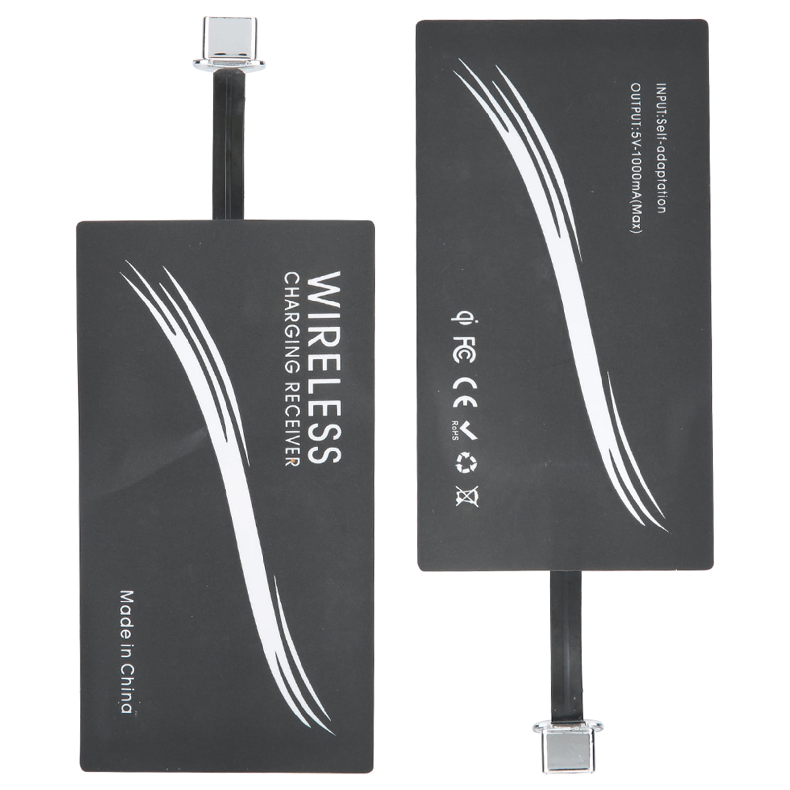 Reliable To Use Wireless Charger Receiver, Adopt Self-adhesive Silicone Easy To Use Wireless Charger Adapter, For Mobile Phones Phone Charging