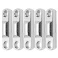 thumbnail image 1 of Fishing Swivels Hook, Polished 360° Rotation Column Type  Swivel 5pcs/lot  For Sea Fishing 6#, 1 of 8