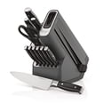 thumbnail image 1 of Ninja K32012 Foodi NeverDull Premium Knife System, 12 Piece Knife Block Set, Stainless Steel/Black, 1 of 8