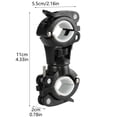 thumbnail image 2 of TIELUTT Bike Accessories Road Cycling Flashlight Holder Secure Your Light for Outdoor Riding Ideal for Sewer Saddle Bag compatible with Motorized Bikes Saddle Bags Bike Rear Bike Seat Road Bike Shorts, 2 of 7