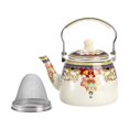 thumbnail image 1 of simhoa Bouilloire en Émail 3,3l avec Poignée Cafetière pour Fête Maison Restaurant Multicolore, 1 of 8
