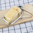 thumbnail image 4 of Oleegame 2 Pcs Rangement pour Produits Couvercle de Plat en Acier Inoxydable pour Beurre et Fromage et Pinces Argent, 4 of 4