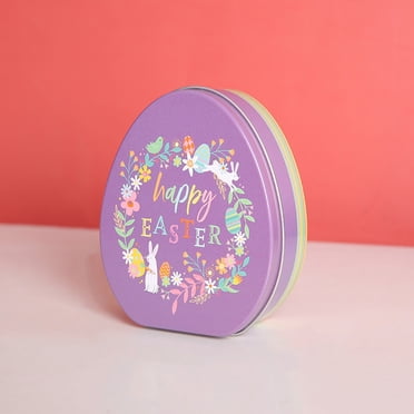 ABPWLY Easter Eggs Gift Box Gift Packaging Box Candy Chocolate Storage Holiday Gift Candy Packaging Box Colorful Cute Little Rabbits Candy Box Clearance Living Room Decor Canada Days