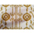 thumbnail image 4 of oneOone Cotton Poplin Fabric Paisley|Stripe & Circle Ikat Print Sewing Fabric BTY 42 Inch Wide, 4 of 4