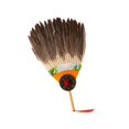 thumbnail image 2 of Esquirla Ancient Chinese Zhuge Liang Feather Fan Adult Feather Handheld Fan for Party B, 2 of 8