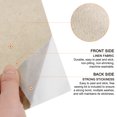 thumbnail image 4 of Unique Bargains Patchs de Réparation en Lin 3'x118 Pieds Autocollants Patchs Fins en Lin pour Canapé Ruban pour Rembourrage de Meubles Beige, 4 of 6