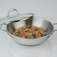 thumbnail image 1 of Meyer Tri-Ply Clad Stainless Steel Wok with cover SuperSteel - 32cm, 1 of 2