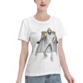 thumbnail image 2 of Women's Basic Short Sleeve T-Shirt One Piece Karp, 2 of 6