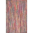 thumbnail image 2 of Aizza Trends Hand Made Hand Braided Pure Cotton Floor Area Rug / Floor Carpet Rug / Natural Cotton Rug, 2 of 4