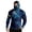 Blue_007, variant on Domuza Mens Hoodie with Mask Long Sleeve Sun Protection UV UPF 50+ Camo Fishing Shirts Royal Blue XL