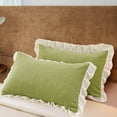 thumbnail image 4 of TopLLC Pillow Case Crystal Velvet Winter Pillowcase Solid Color Lace Pillowcase pillowcase pillowcase, 4 of 6