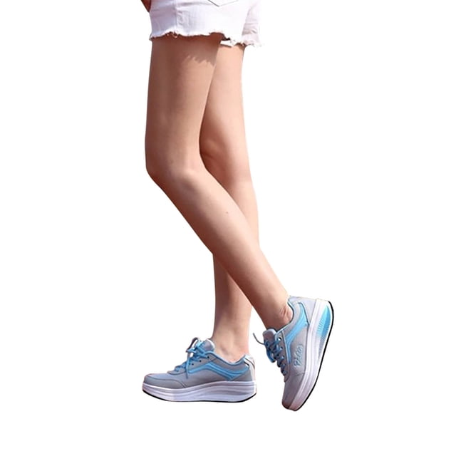LSLJS Été Grande Taille Mode Décontractée en Maille Respirante Chaussures de Sport pour Femmes, Espadrilles pour Femmes
