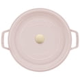 thumbnail image 3 of STAUB La Cocotte 5.25 L Cast Iron Round Cocotte, Sorbet Rose, 3 of 11